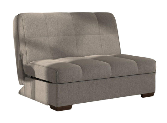 Harper Grey Carina Ash 2 Seater Fabric Pull Out Sofa Bed