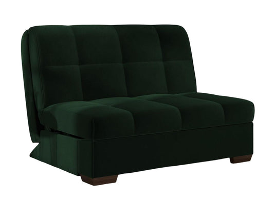 Harper Bottle Green Sunningdale 2 Seater Fabric Pull Out Sofa Bed