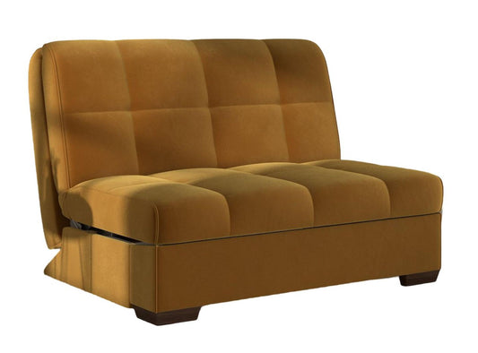 Harper Yellow Sunningdale Saffron 2 Seater Fabric Pull Out Sofa Bed