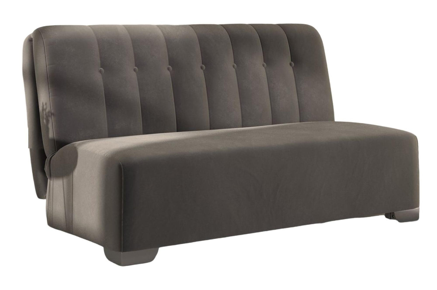 Jude Grey Sunningdale Granite 2 Seater Fabric Pull Out Sofa Bed