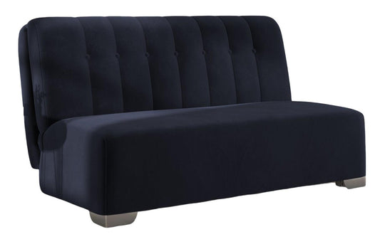 Jude Blue Sunningdale Midnight 2 Seater Fabric Pull Out Sofa Bed