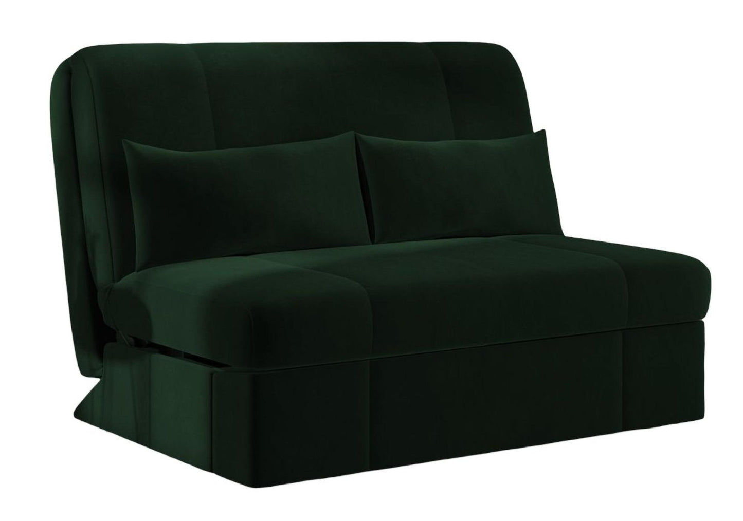 Redford Bottle Green Sunningdale 2 Seater Fabric Pull Out Sofa Bed