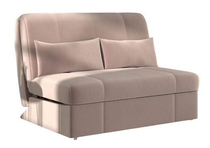 Redford Pink Sunningdale Heather 2 Seater Fabric Pull Out Sofa Bed