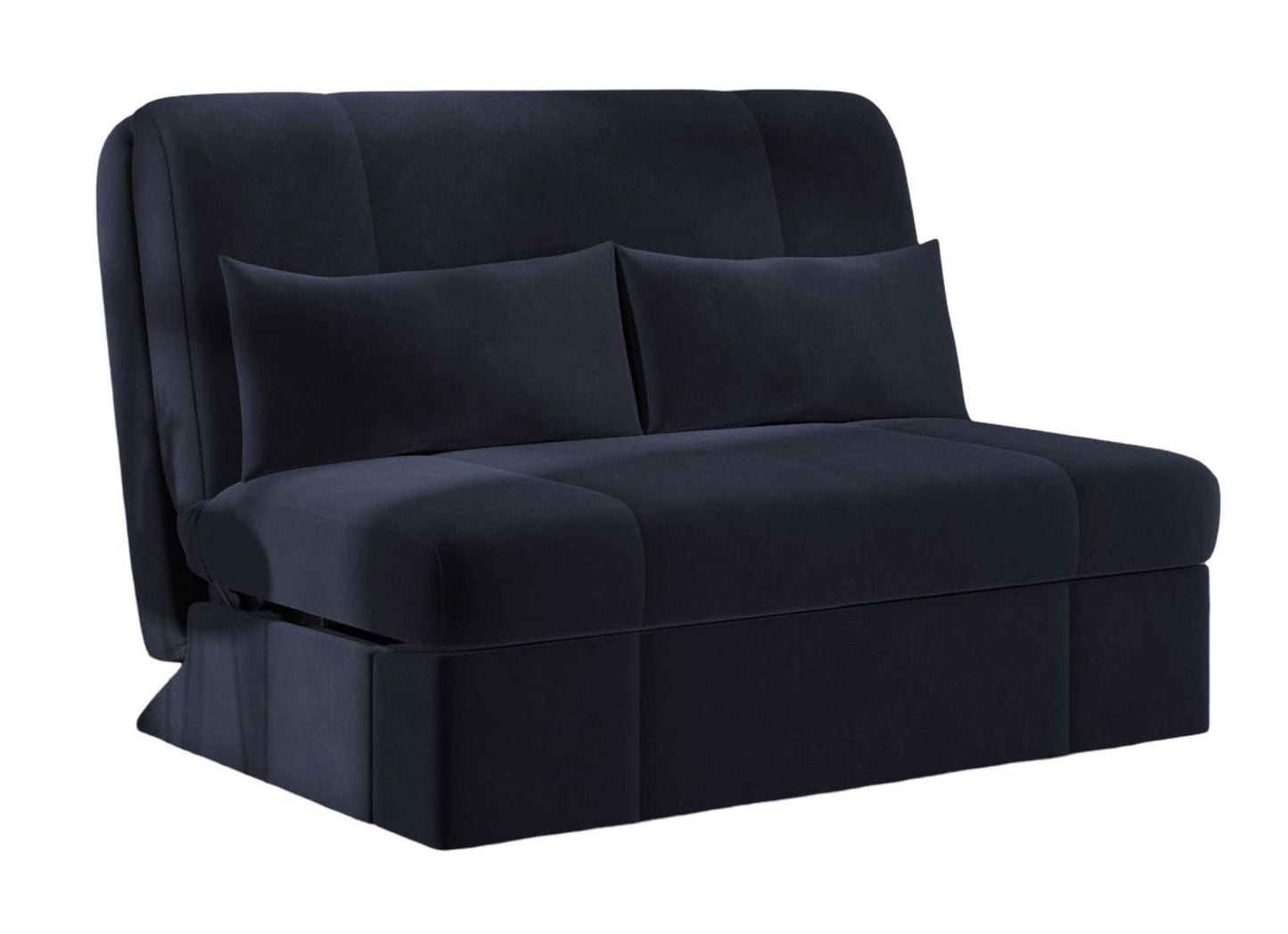 Redford Blue Sunningdale Midnight 2 Seater Fabric Pull Out Sofa Bed