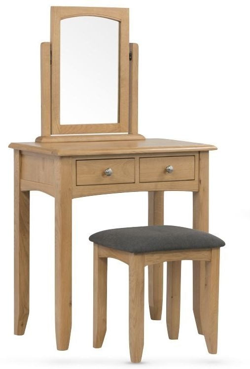 Kilkenny Oak Dressing Table with Stool