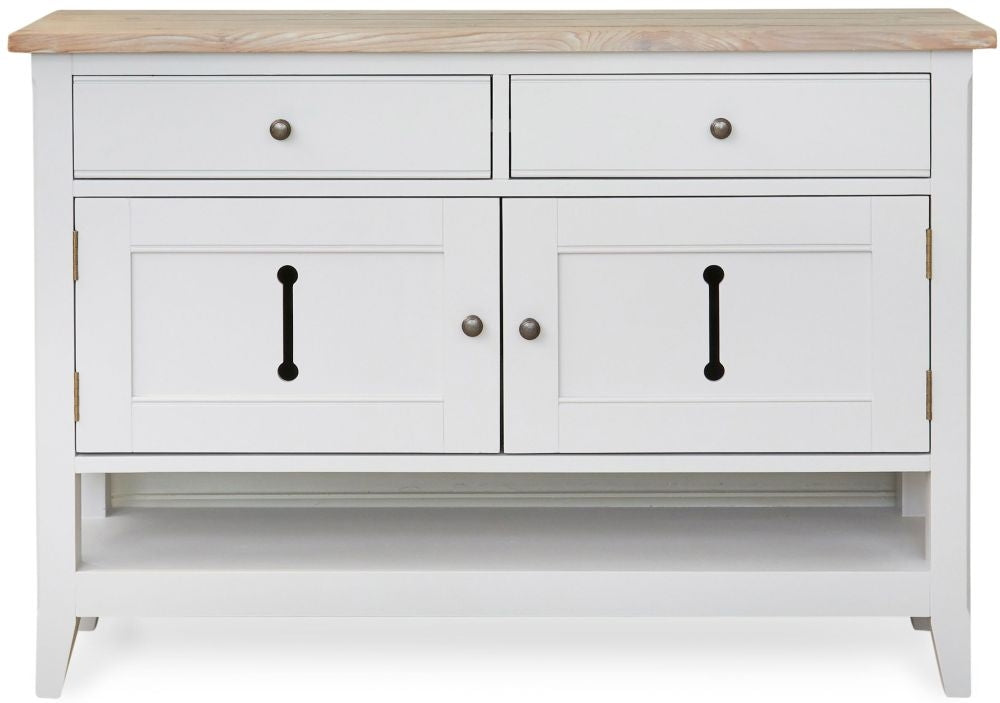 Signature Grey Painted 2 Door 2 Drawer Sideboard