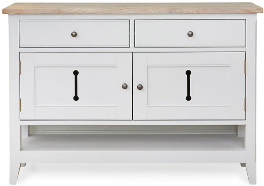 Signature Grey Painted 2 Door 2 Drawer Sideboard