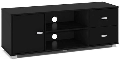 Covent 120cm Black 1 Door TV Unit