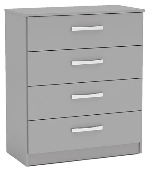 Lynx Grey 4 Drawer Chest