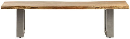 Baltic Live Edge Matt Lacquer Dining Bench