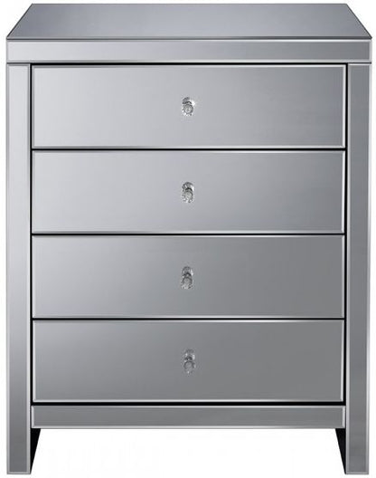 Seville Mirrored 4 Drawer Chest