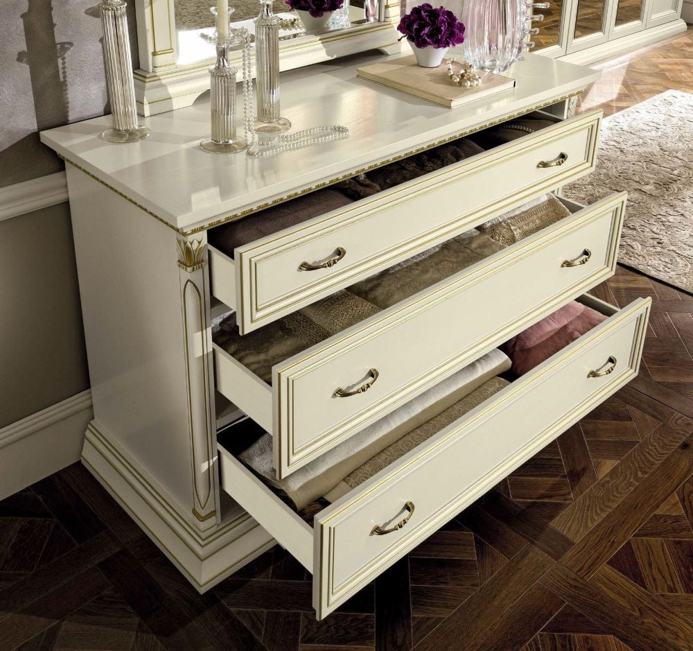 Camel Treviso Night White Ash Italian Dresser