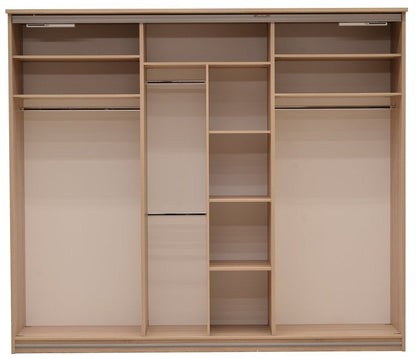 Cremona Sonoma Oak 3 Door Sliding Wardrobe