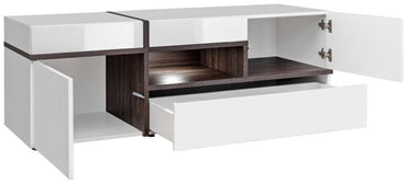 Cross White TV Unit