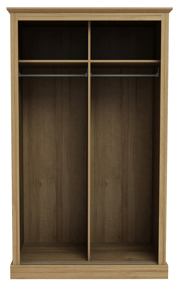 Devon Oak 2 Door Sliding Wardrobe