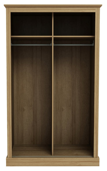 Devon Oak 2 Door Sliding Wardrobe