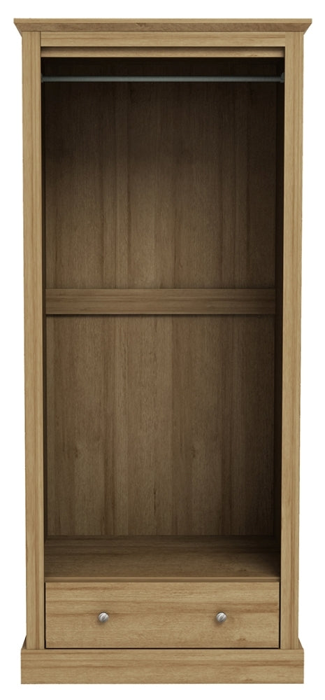 Devon Oak 2 Door Wardrobe