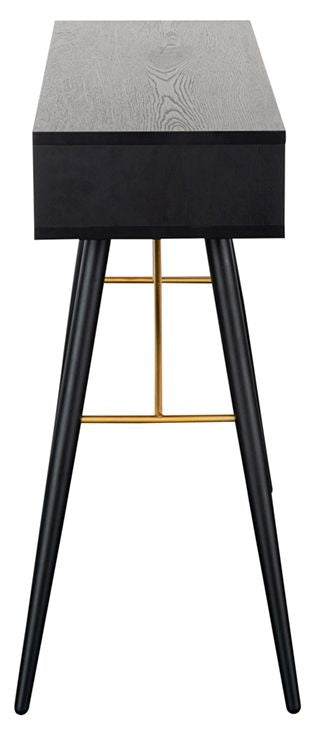 Vida Living Barcelona Black Console Table