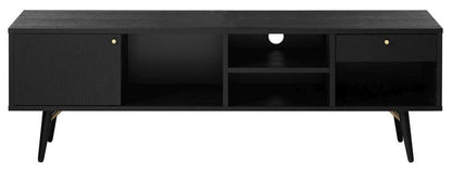 Vida Living Barcelona Black Large TV Unit