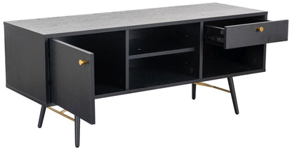 Vida Living Barcelona Black TV Unit