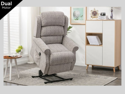 Windsor Natural Fabric Electric Lift and Tilt Armchair