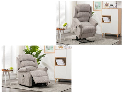 Windsor Natural Fabric Electric Lift and Tilt Armchair