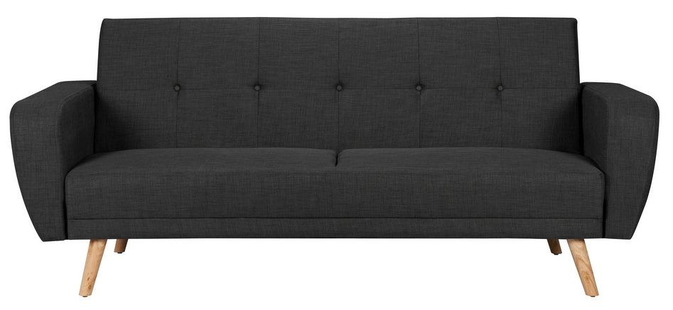 Farrow Grey Fabric 3 Seater Sofabed