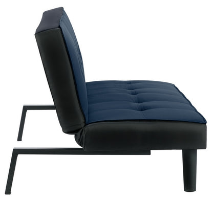 Aurora Midnight Blue Fabric 3 Seater Sofabed