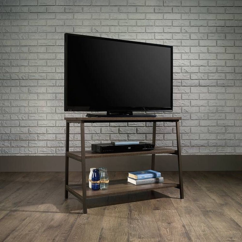 Teknik Industrial Style Smoked Oak TV Unit