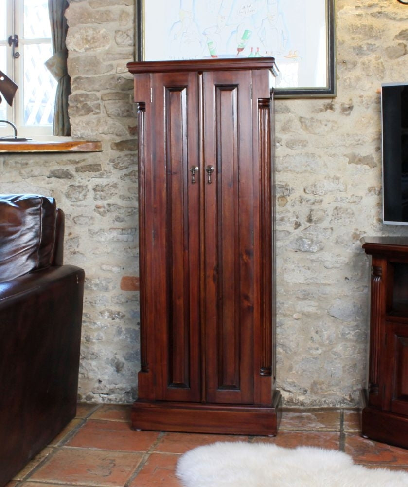 La Roque Mahogany CD and DVD Cupboard