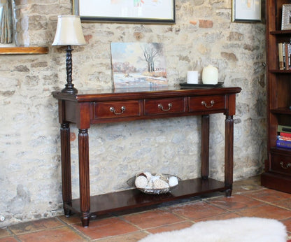 La Roque Mahogany Console Table