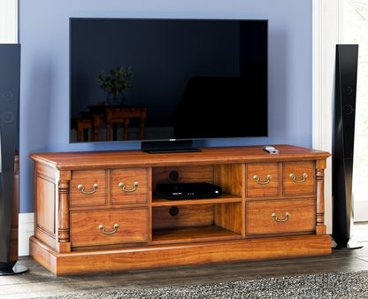 La Reine Mahogany Widescreen TV Unit