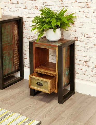 Urban Chic Reclaimed Bedside Cabinet