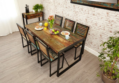 Urban Chic Reclaimed wood Large Dining Table - 6 Seater