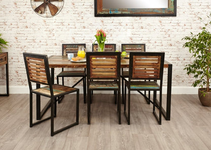 Urban Chic Reclaimed wood Large Dining Table - 6 Seater