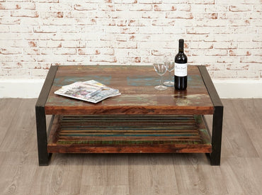 Urban Chic Reclaimed Rectangular Coffee Table