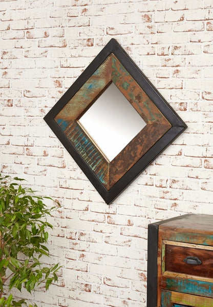 Urban Chic Reclaimed Square Mirror - 60cm x 60cm