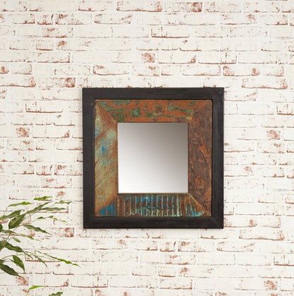 Urban Chic Reclaimed Square Mirror - 60cm x 60cm