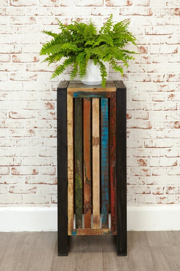 Urban Chic Reclaimed Tall Lamp Table