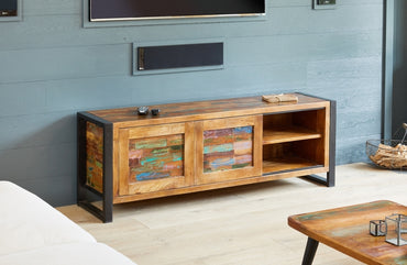 Urban Chic Reclaimed Wide TV Unit