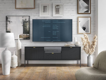 Nova Black Matt TV Unit