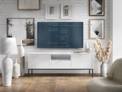 Nova White Matt TV Unit