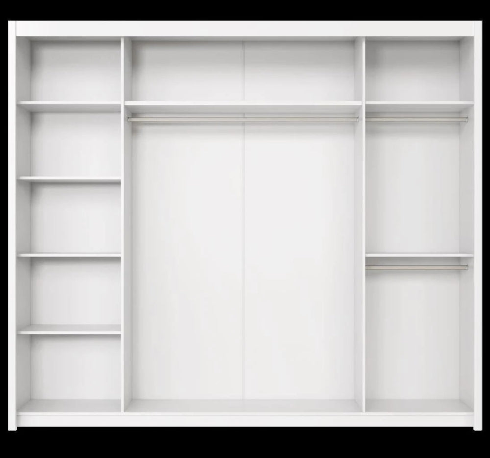 Inova Oak Sonoma 3 Door Sliding Wardrobe