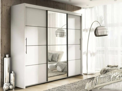 Inova Oak Sonoma 3 Door Sliding Wardrobe