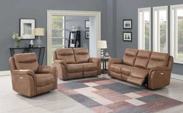 Claremont Sahara 2 Seater Recliner Sofa, Velvet Fabric Upholstered