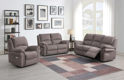 Wentworth Clay 2 Seater Recliner Sofa, Velvet Fabric Upholstered