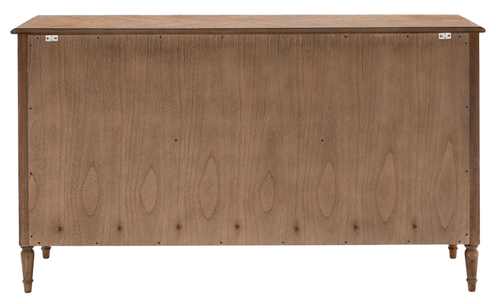 Highgrove Mindy Wood 170cm Large Sideboard - 3 Doors