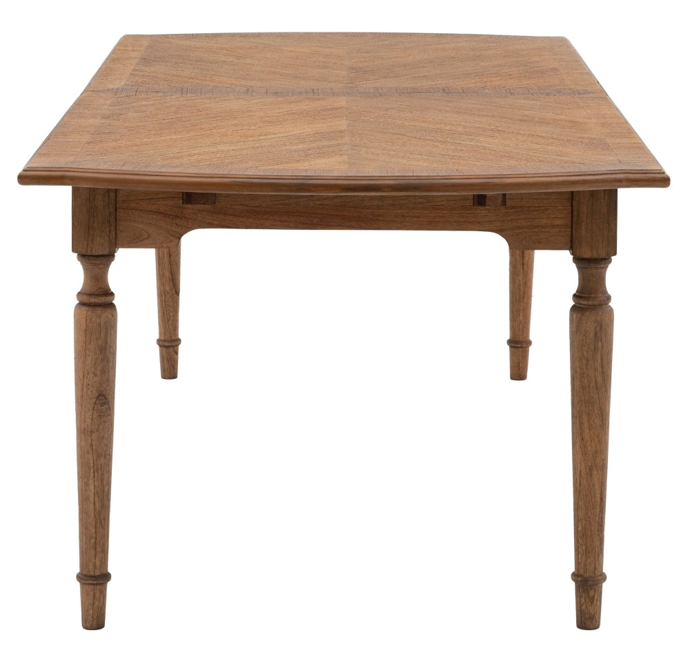 Highgrove Mindy Wood Extending Dining Table - 215cm-260cm