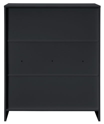 Oslo Black 4 Drawer Chest