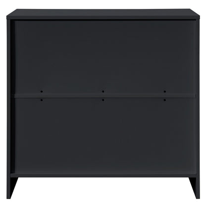 Oslo Black 3 Drawer Small Chest